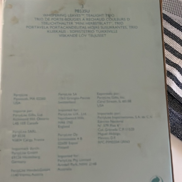 PartyLite fall leaves votive holders 🍃🍁 🍂 - Picture 2 of 3